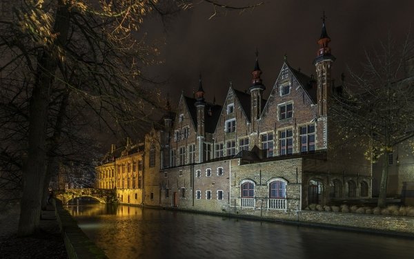 Man Made Bruges Towns Belgium HD Wallpaper | Background Image