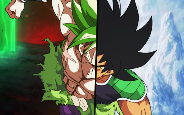 Broly two Forms by Pablo Riquelme