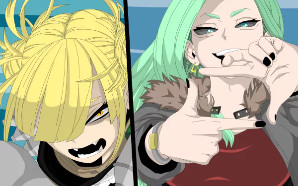 Chitose Kizuki Himiko Toga Anime My Hero Academia HD Desktop Wallpaper | Background Image