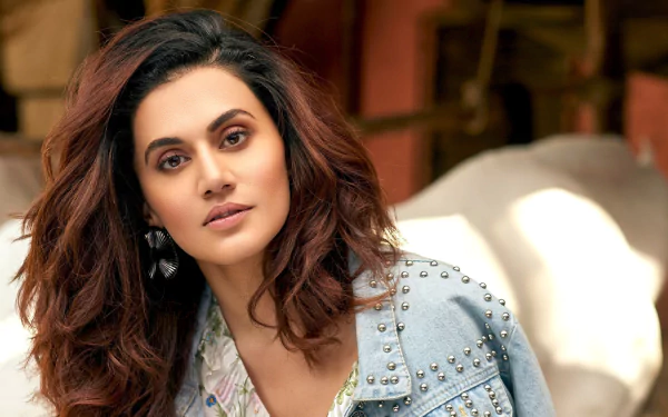 brown eyes brunette face Indian actress woman Taapsee Pannu HD Desktop Wallpaper | Background Image