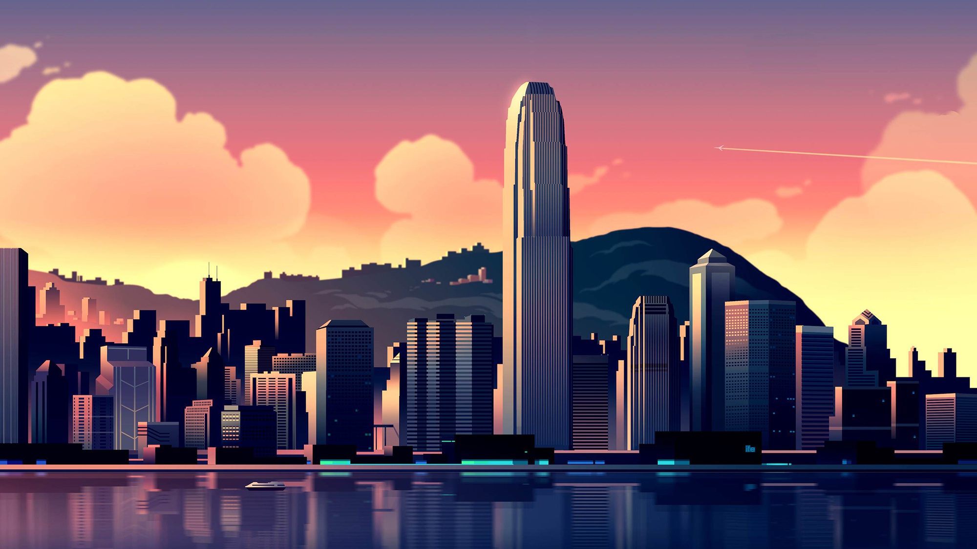 Artistic City HD Wallpaper | Background Image