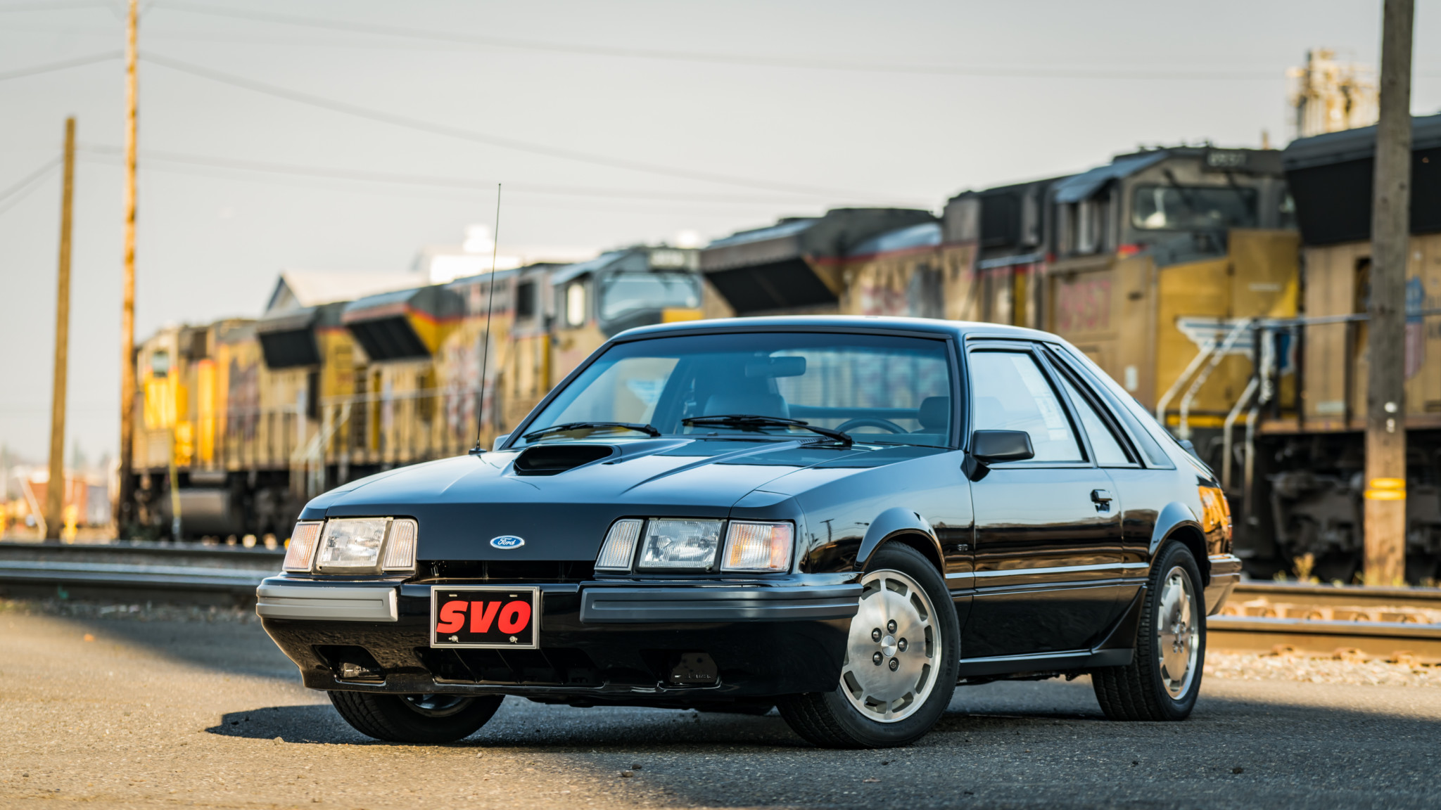 1986 Ford Mustang Svo Hd Wallpaper Background Image 2048x1152