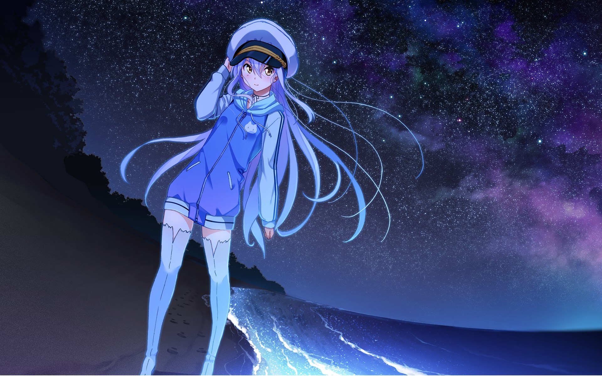Anime Island HD Wallpaper | Background Image