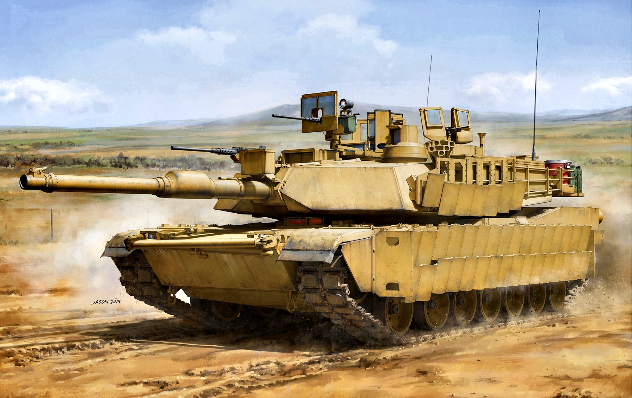 M1 Abrams Tank Wallpaper