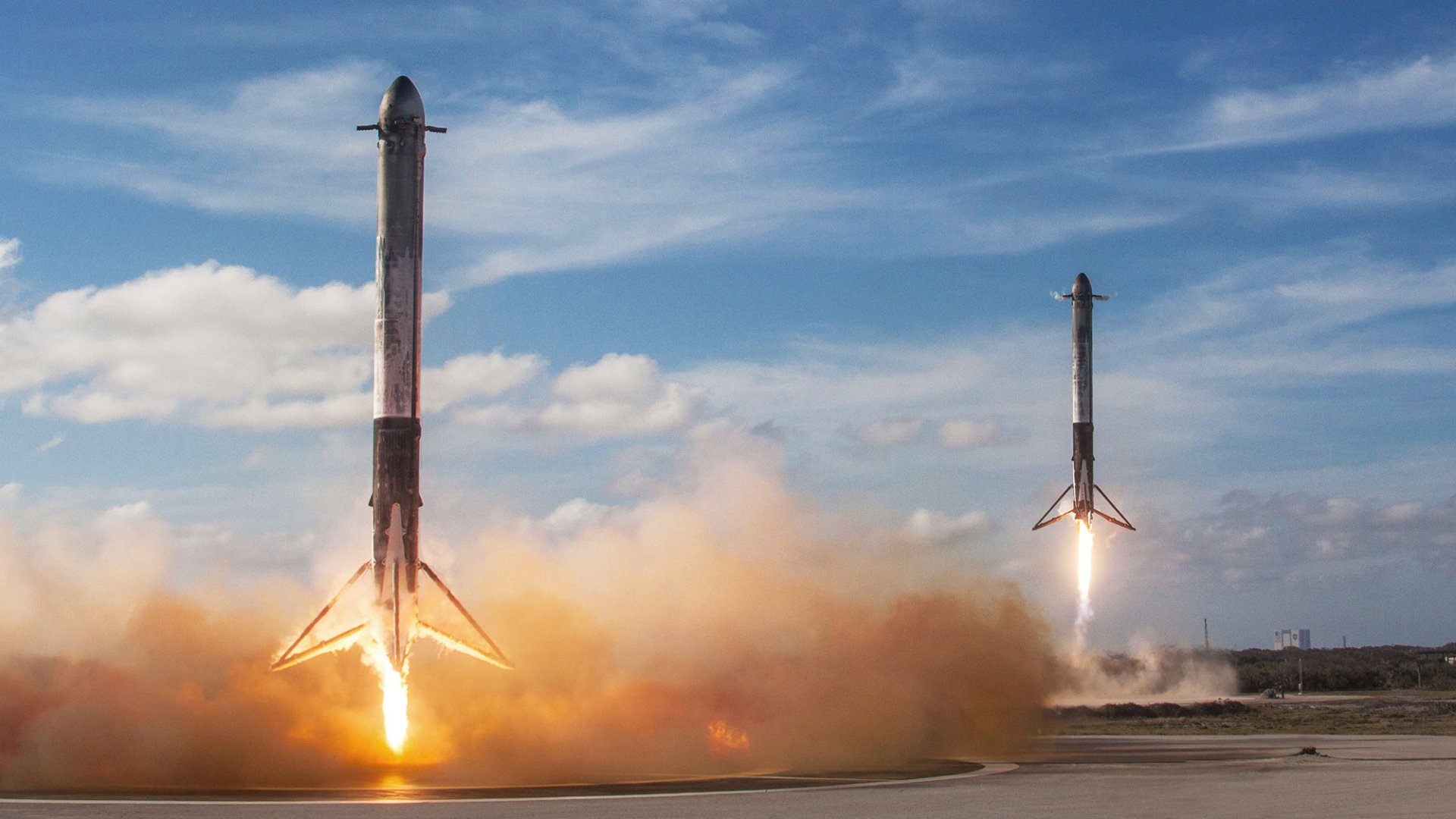 Download Technology SpaceX HD Wallpaper
