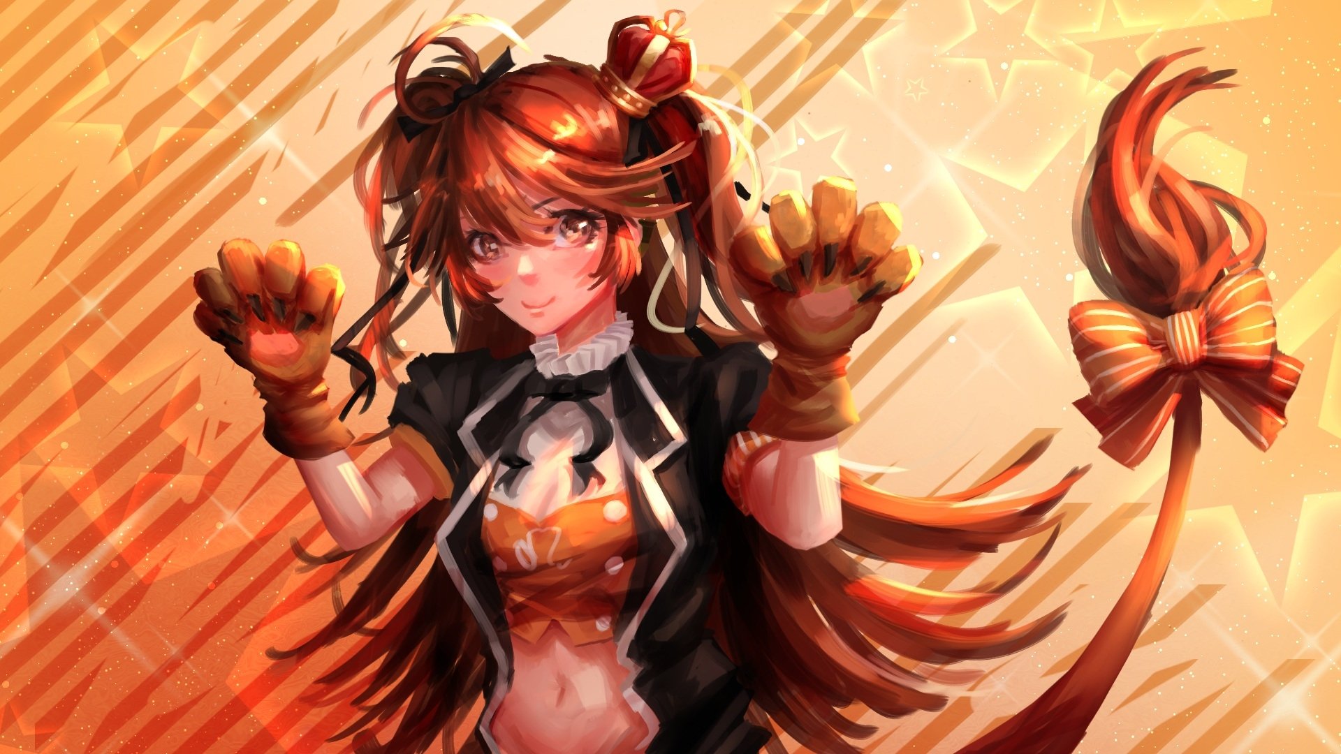 Download Leona Shishigami Anime Virtual Youtuber HD Wallpaper by ArkerXx