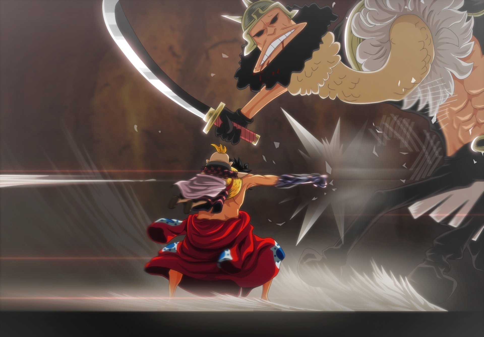 Download Hyogoro (One Piece) Monkey D. Luffy Anime One Piece HD Wallpaper by goldenhans