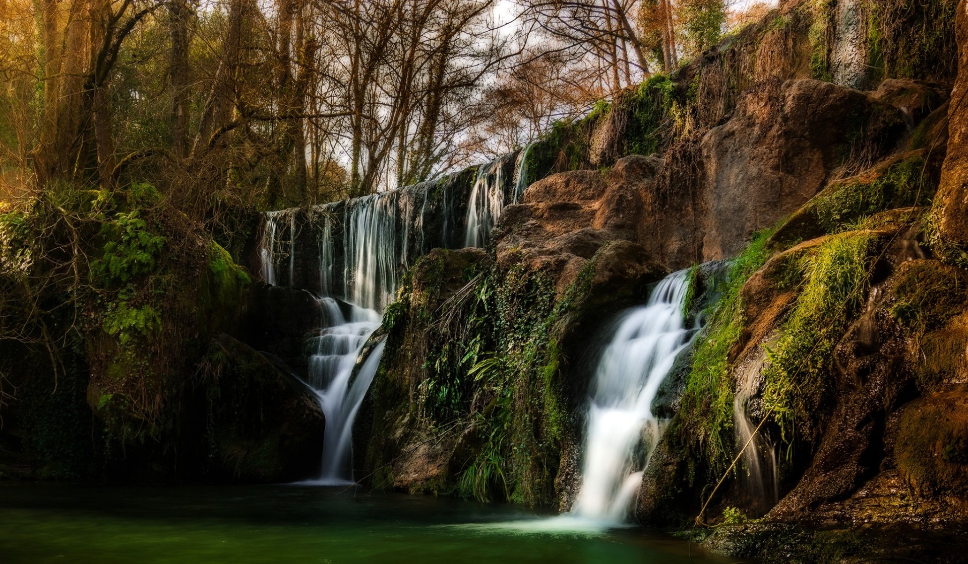 Download Nature Waterfall HD Wallpaper