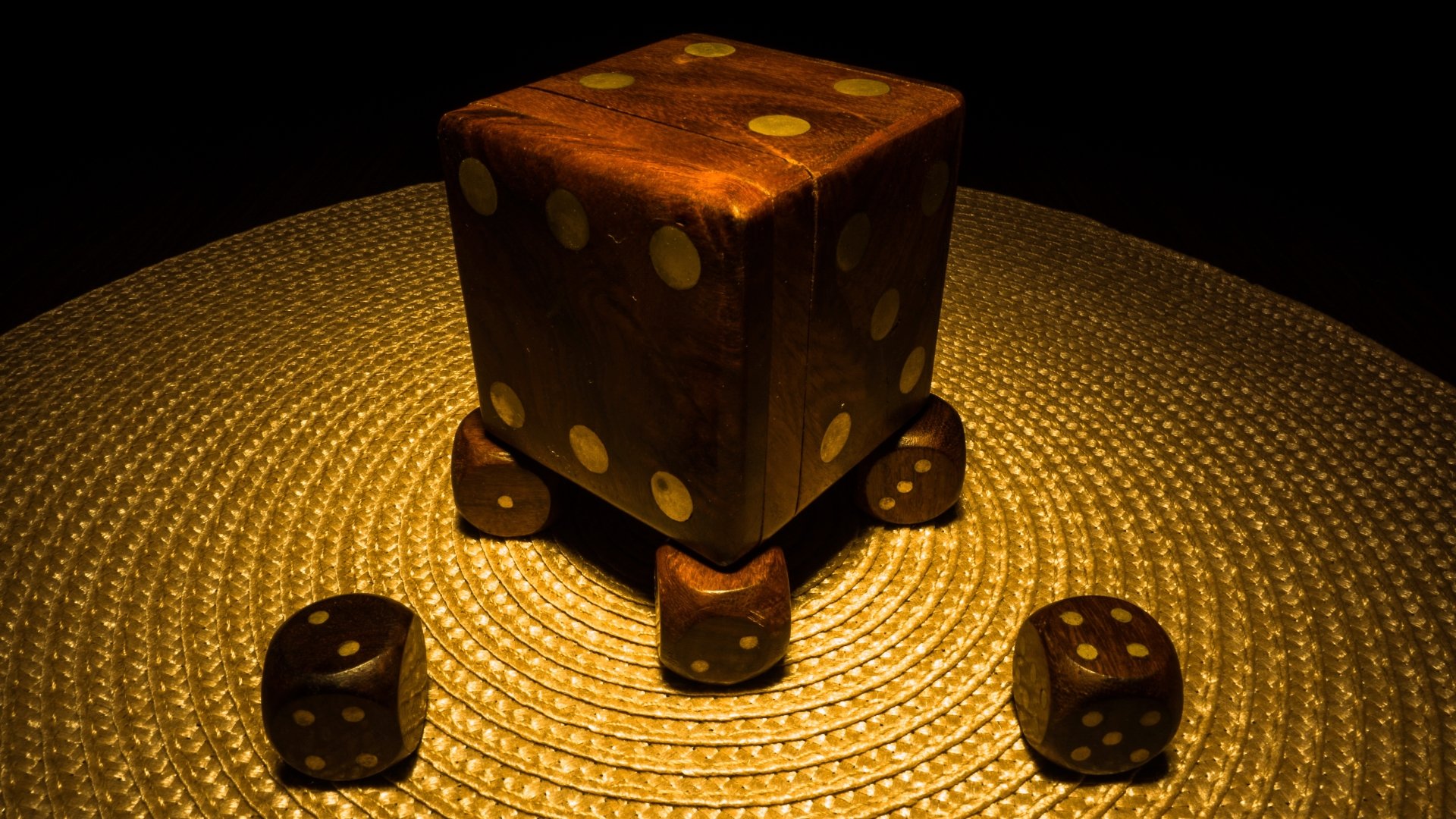 Download Man Made Dice 4k Ultra HD Wallpaper