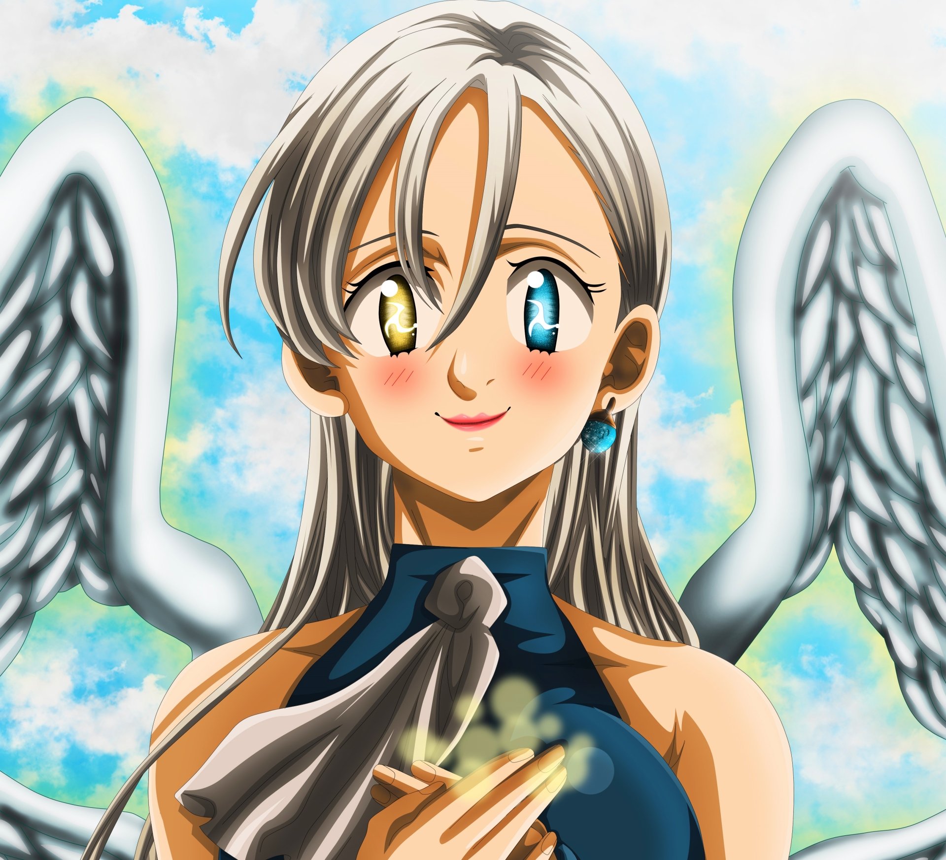 Download Elizabeth Liones Anime The Seven Deadly Sins HD Wallpaper by Cristian Ramirez