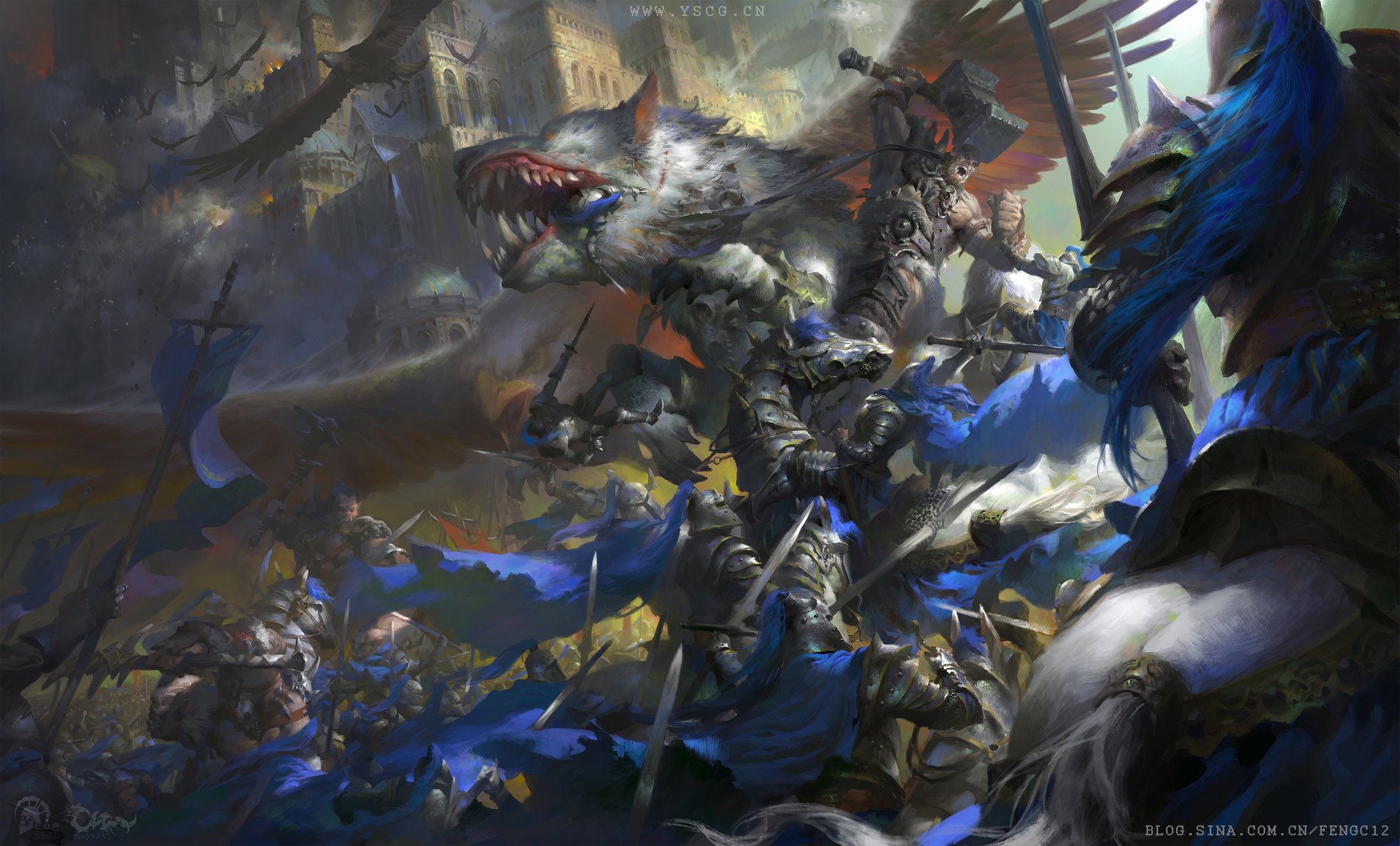 Download Video Game World Of Warcraft HD Wallpaper by Wei Feng