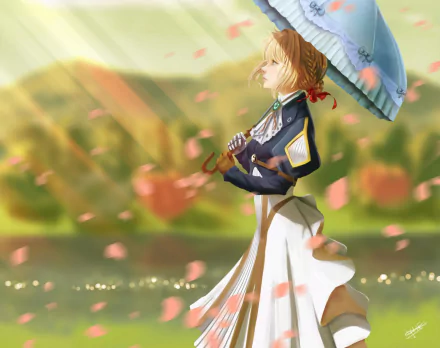 Violet Evergarden (Character) Anime Violet Evergarden HD Desktop Wallpaper | Background Image