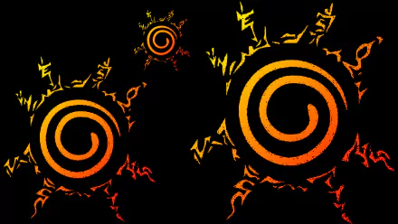 orange (Color) Eight Trigrams Sealing Style Anime Naruto Orange Anime HD Desktop Wallpaper | Background Image