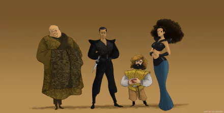 Missandei (Game Of Thrones) Tyrion Lannister Grey Worm Lord Varys TV Show Game Of Thrones HD Desktop Wallpaper | Background Image
