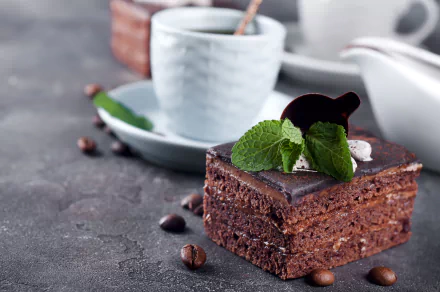 dessert food brownie HD Desktop Wallpaper | Background Image
