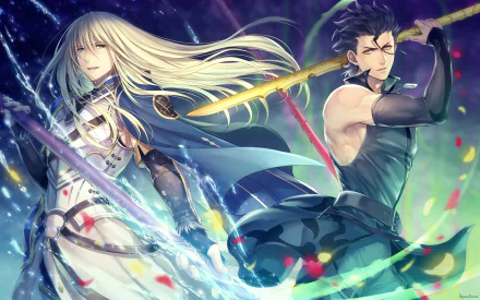 Lancer (Fate/Grand Order) Fionn mac Cumhaill Anime Fate/Grand Order HD Desktop Wallpaper | Background Image