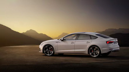 white car car Audi vehicle Audi A5 HD Desktop Wallpaper | Background Image