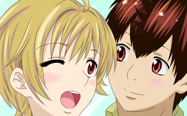 Natsu Takasaki Eiichirō Maruo Anime Baby Steps HD Desktop Wallpaper | Background Image