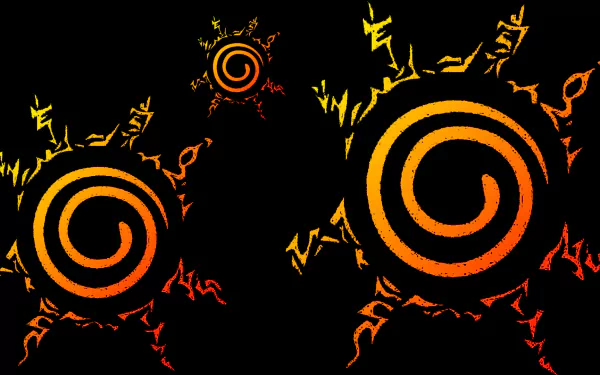 orange (Color) Eight Trigrams Sealing Style Anime Naruto Orange Anime HD Desktop Wallpaper | Background Image