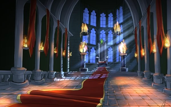 Fantasy Castle Castles Light HD Wallpaper | Background Image