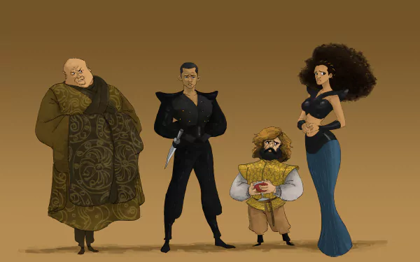 Missandei (Game Of Thrones) Tyrion Lannister Grey Worm Lord Varys TV Show Game Of Thrones HD Desktop Wallpaper | Background Image