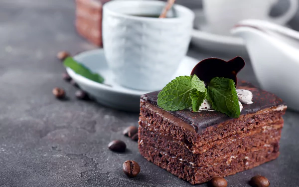 dessert food brownie HD Desktop Wallpaper | Background Image