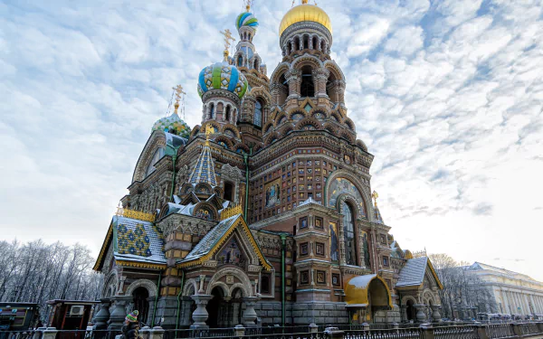 Saint Petersburg Russia church religious Church Of The Savior On Blood HD Desktop Wallpaper | Background Image
