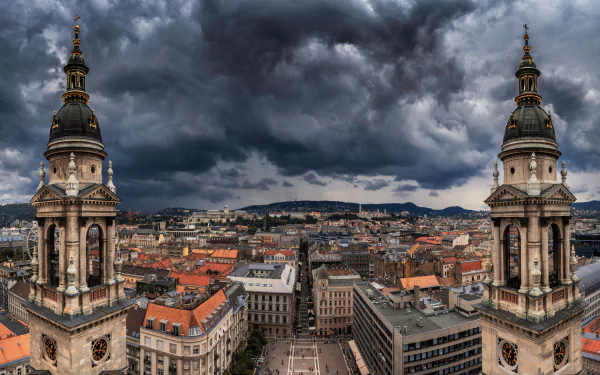  Dark Clouds over Budapest