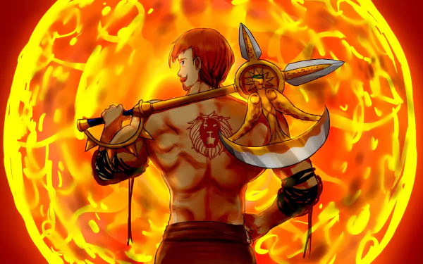 Escanor (The Seven Deadly Sins) Anime The Seven Deadly Sins HD Desktop Wallpaper | Background Image