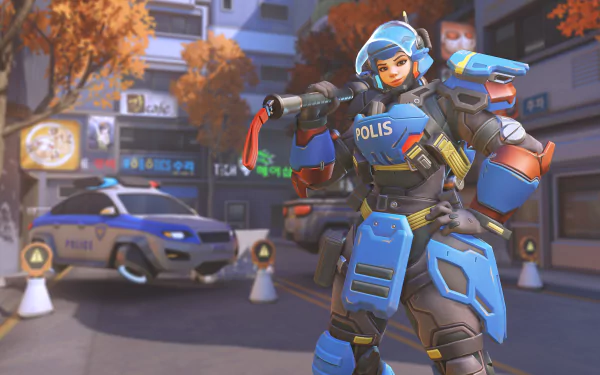 Brigitte (Overwatch) video game Overwatch HD Desktop Wallpaper | Background Image