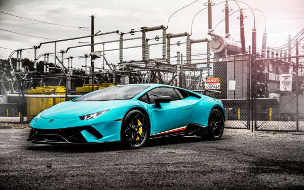 coupé supercar car Lamborghini vehicle Lamborghini Huracan Performante HD Desktop Wallpaper | Background Image