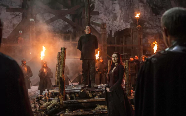 Carice van Houten Ciarán Hinds Melisandre (Game of Thrones) Mance Rayder TV Show Game Of Thrones HD Desktop Wallpaper | Background Image