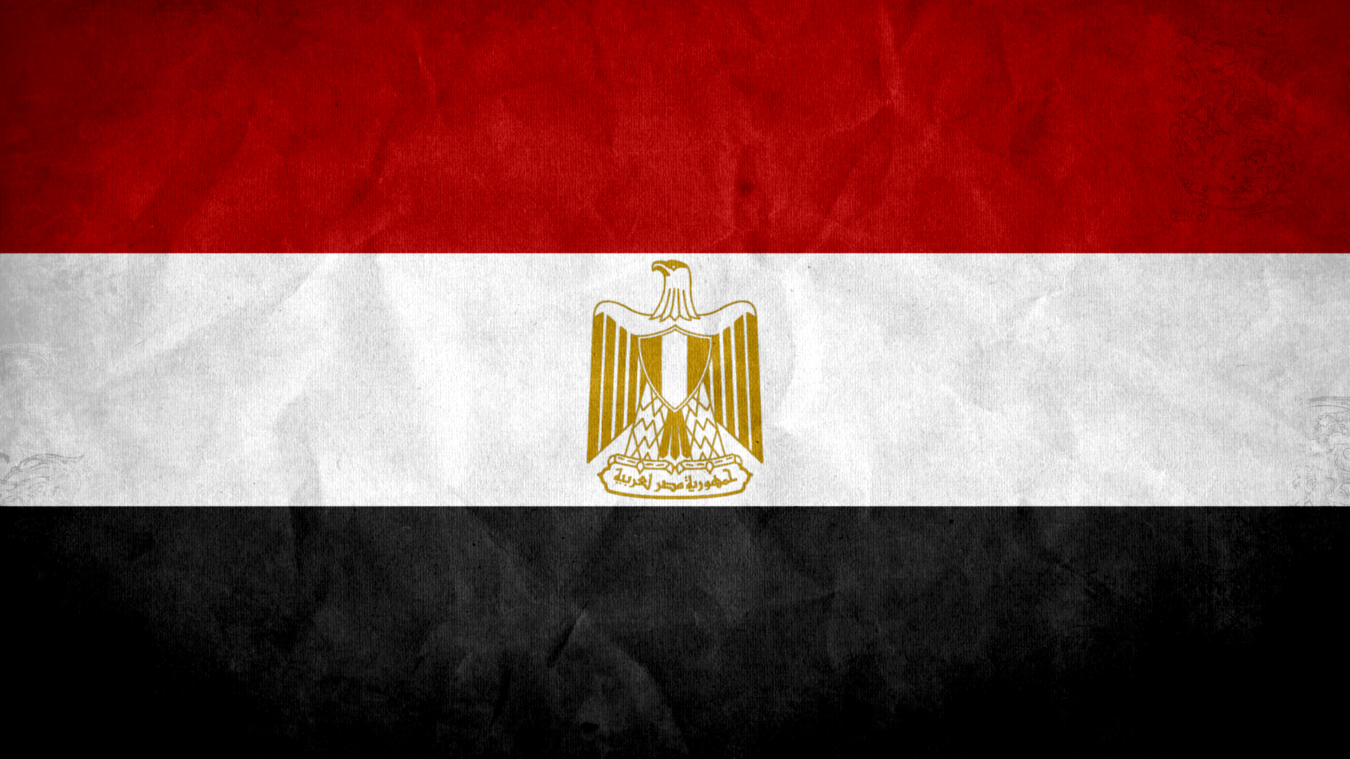 Flag Of Egypt HD Wallpaper