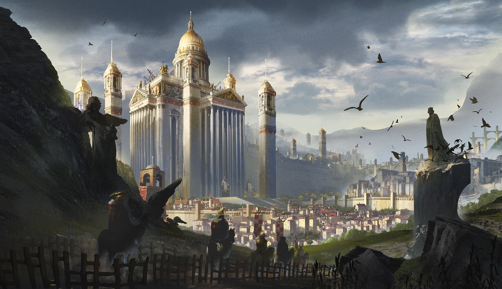 Download Fantasy City HD Wallpaper by seil park