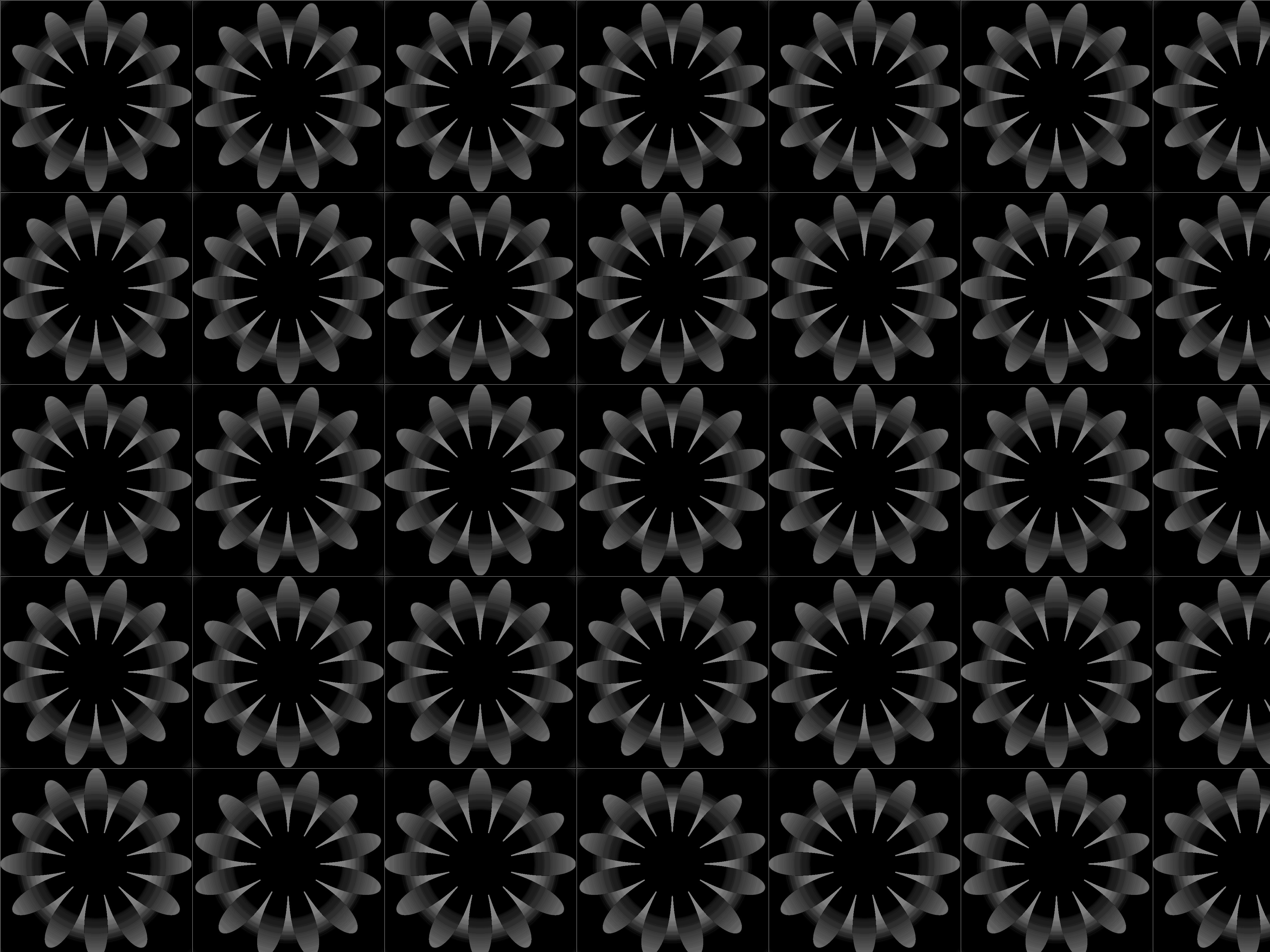 Download Flower Black Abstract Pattern Abstract Black 4k Ultra HD ...