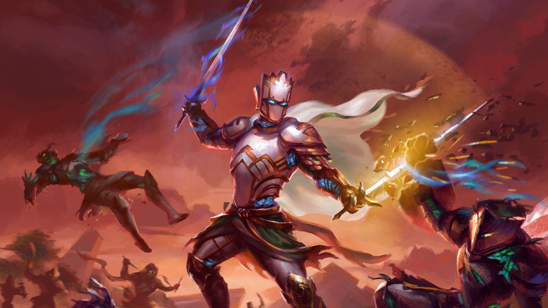 Download Video Game Until You Fall Fantasy Knight HD Wallpaper