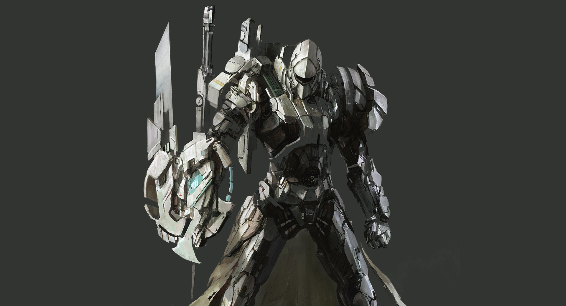 Download Sci Fi Robot HD Wallpaper by jinglin Xu