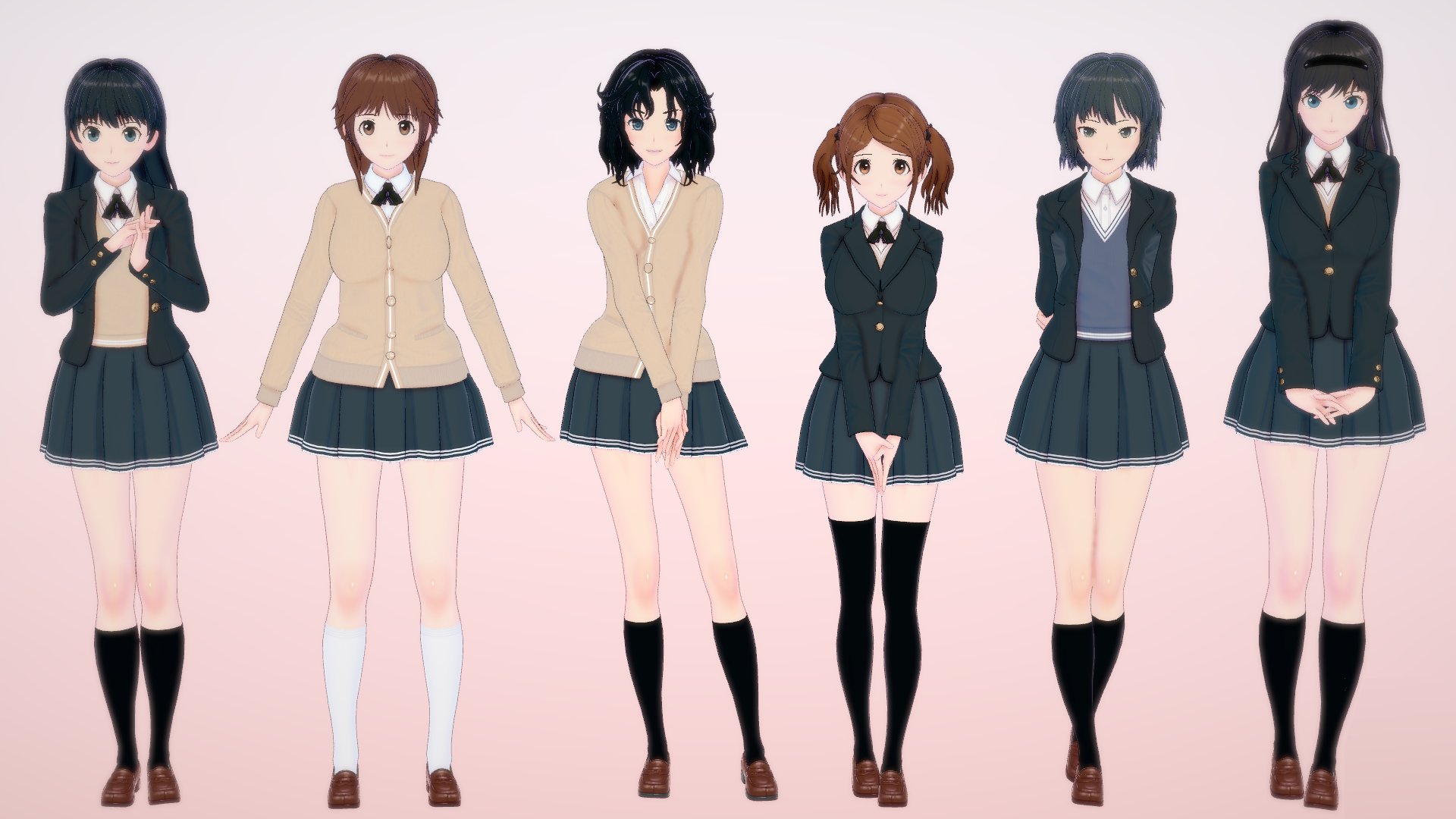 Download Haruka Morishima Rihoko Sakurai Sae Nakata Tsukasa Ayatsuji Kaoru Tanamachi Ai Nanasaki Anime Amagami HD Wallpaper by かっきー