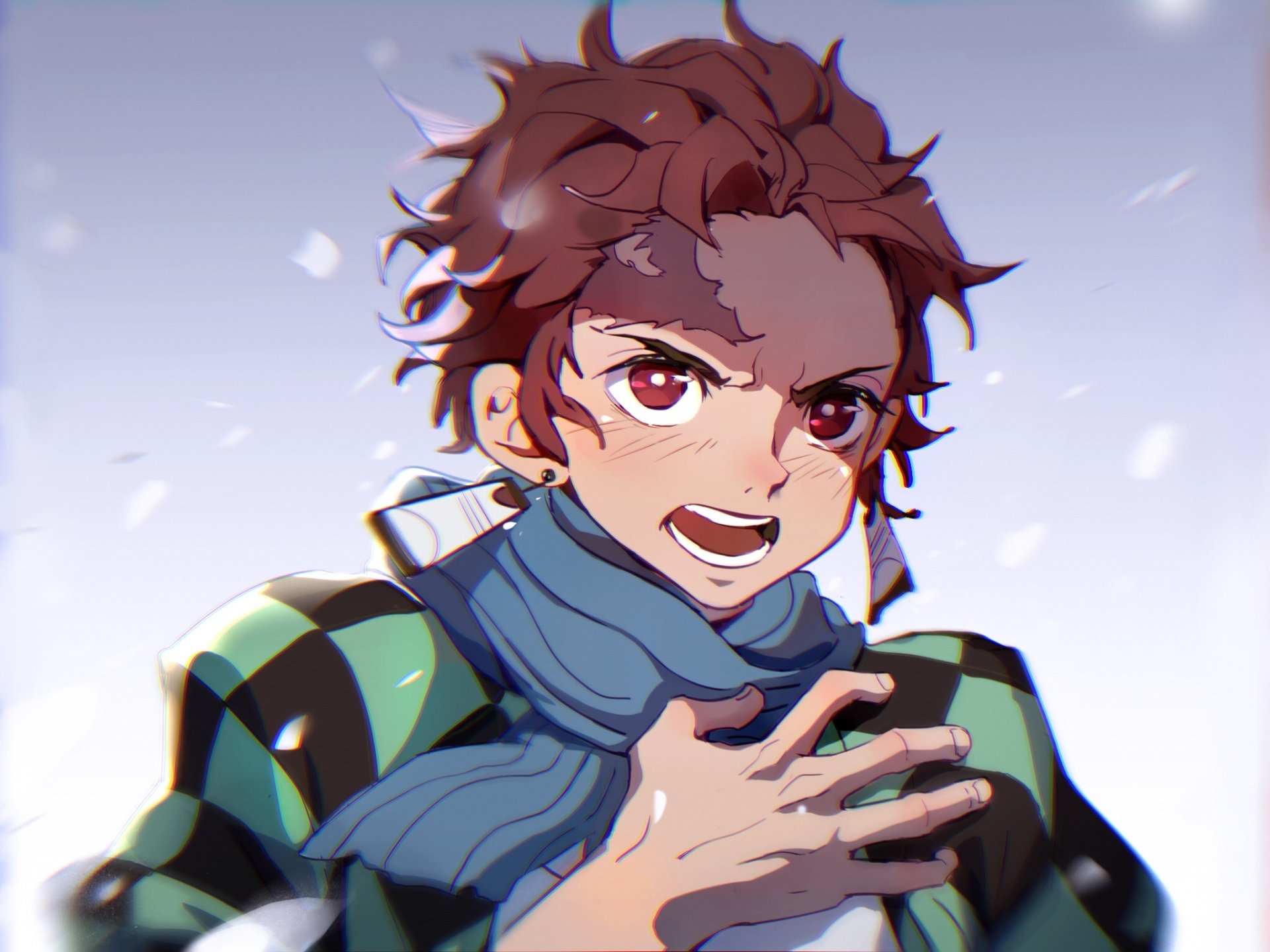 Download Tanjiro Kamado Anime Demon Slayer: Kimetsu No Yaiba HD Wallpaper by KIRA