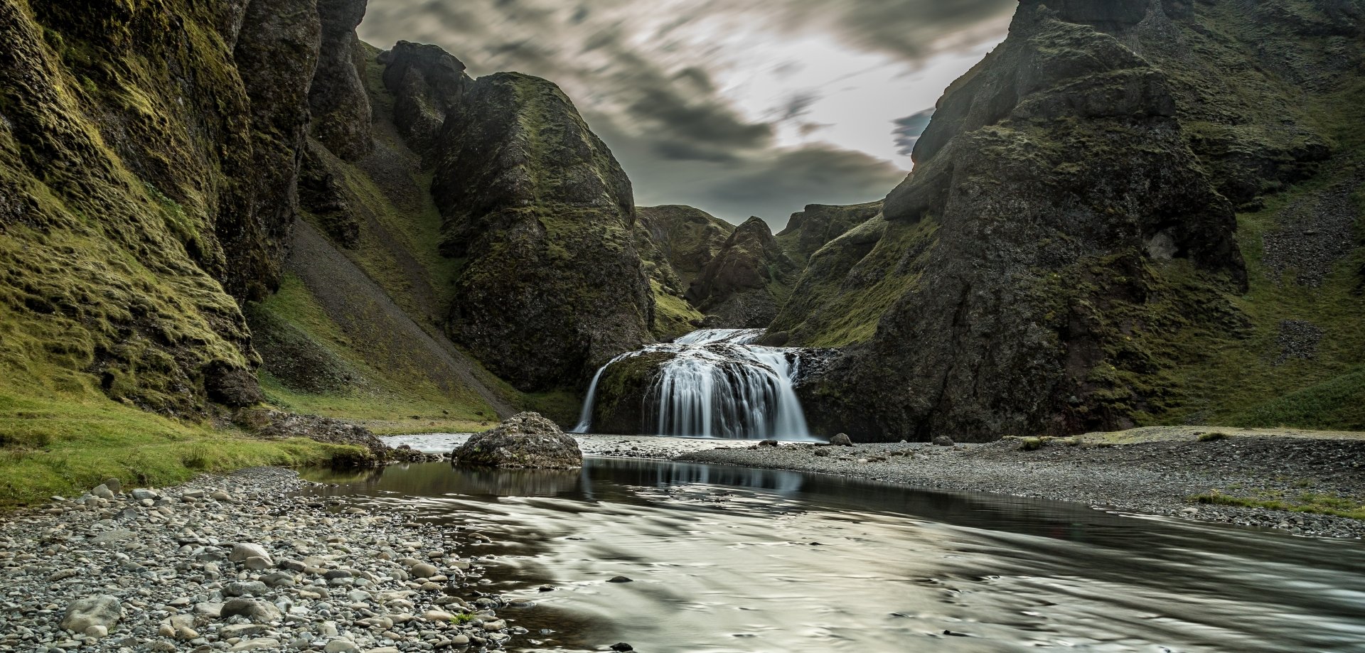Download River Nature Waterfall 4k Ultra HD Wallpaper | 6720x3215 ...