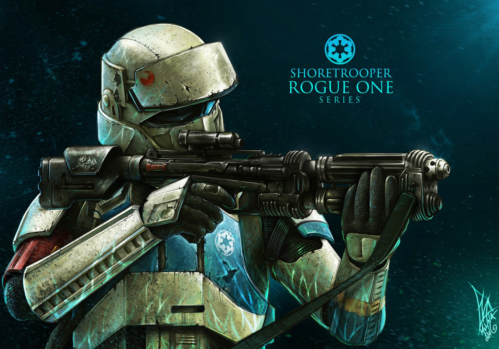 Download Rogue One: A Star Wars Story Shoretrooper Sci Fi Star Wars HD Wallpaper by Shane Molina