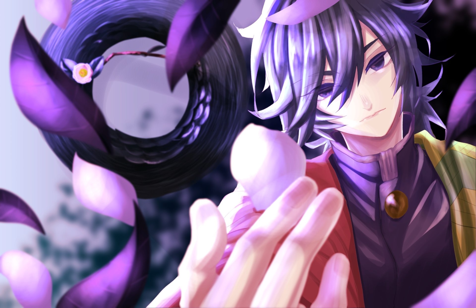 Download Giyuu Tomioka Anime Demon Slayer: Kimetsu No Yaiba HD Wallpaper by めう