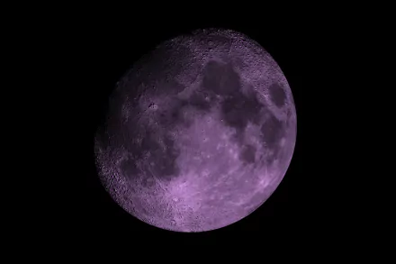 violet artistic moon HD Desktop Wallpaper | Background Image