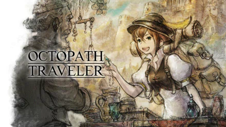 Tressa Colozone video game Octopath Traveler HD Desktop Wallpaper | Background Image