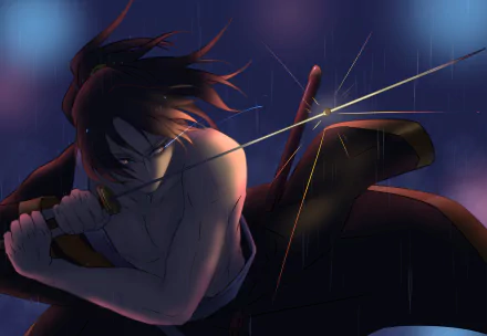 Zero (Katana Zero) video game Katana Zero HD Desktop Wallpaper | Background Image