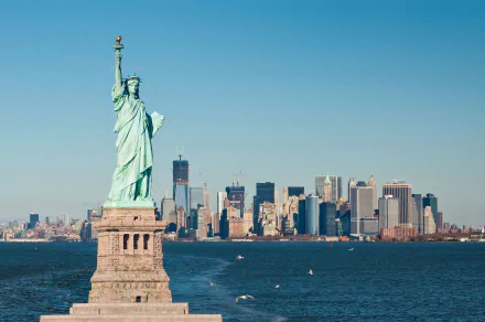 USA New York man made Statue of Liberty HD Desktop Wallpaper | Background Image