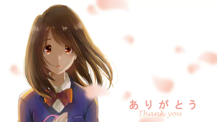 Akane Mizuno Anime Tsuki ga Kirei HD Desktop Wallpaper | Background Image