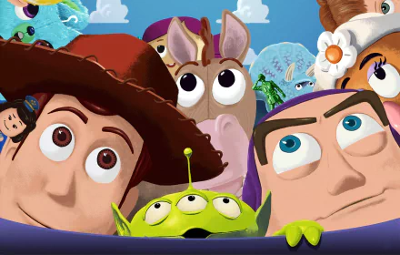 Buzz Lightyear Woody (Toy Story) movie Toy Story 4 HD Desktop Wallpaper | Background Image
