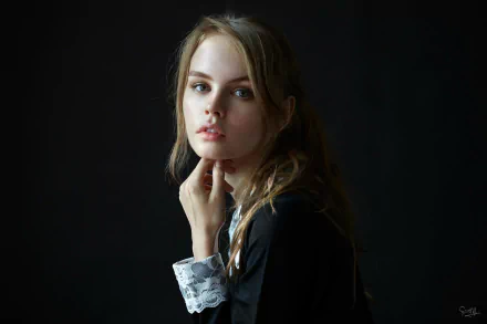 Russian blonde model woman Anastasiya Scheglova HD Desktop Wallpaper | Background Image