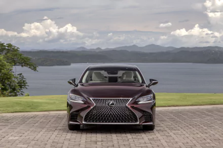 brown car car Lexus Lexus LS vehicle Lexus LS 500 HD Desktop Wallpaper | Background Image